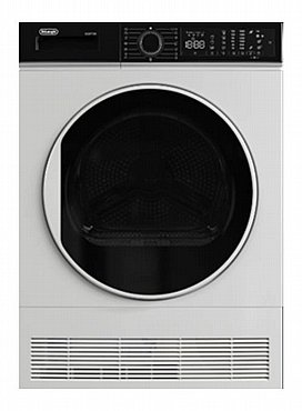 מייבש כביסה 8 ק”ג דלונגי DELONGHI דגם DLD8T3W מייבש כביסה 8 ק”ג דלונגי DELONGHI דגם DLD8T3W