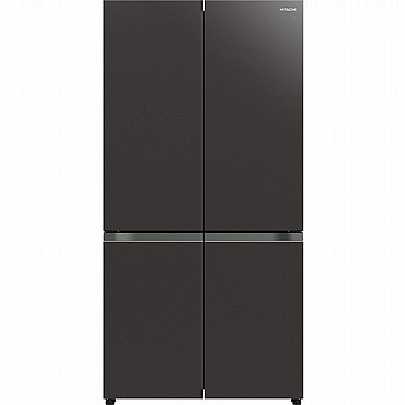 מקרר 4 דלתות זכוכית מקפיא תחתון היטאצ'י דגם RWB710PRS מקרר 4 דלתות זכוכית מקפיא תחתון היטאצ'י דגם RWB710PRS