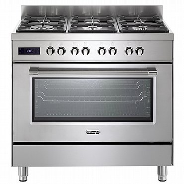 תנור משולב כיריים גז 6 להבות Delonghi דלונגי דגם PRO966MX-IL נירוסטה תנור משולב כיריים גז 6 להבות Delonghi דלונגי דגם PRO966MX-IL נירוסטה