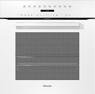 תנור בנוי פירוליטי מילה H 7264 BP White MIELE תנור בנוי פירוליטי מילה H 7264 BP White MIELE