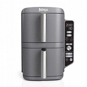 סיר טיגון דו קומתי NINJA נינג'ה דגם DOUBLE STACK XL SL403 סיר טיגון דו קומתי NINJA נינג'ה דגם DOUBLE STACK XL SL403