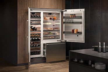 מקרר מקפיא תחתון אינטגרלי מלא גגנאו GAGGENAU דגם RB492305 מקרר מקפיא תחתון אינטגרלי מלא גגנאו GAGGENAU דגם RB492305