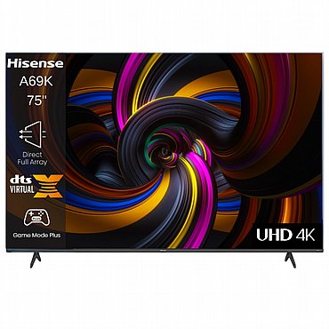 èìååéæéä Hisense 75" 4K ãâí 75A69K èìååéæéä Hisense 75" 4K ãâí 75A69K