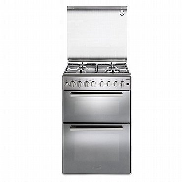 תנור דו תאי משולב כיריים גז 4 להבות Delonghi דלונגי דגם DCS12EDN-IL שחור תנור דו תאי משולב כיריים גז 4 להבות Delonghi דלונגי דגם DCS12EDN-IL שחור