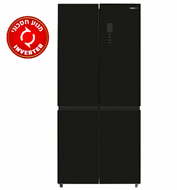 מקרר 4 דלתות 539 ליטר Fujicom פוג'יקום דגם FJ-NF615W זכוכית לבנה מקרר 4 דלתות 539 ליטר Fujicom פוג'יקום דגם FJ-NF615W זכוכית לבנה