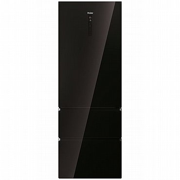 מקרר מקפיא תחתון 3 דלתות - 681 ליטר Haier האייר דגם HTW7720DNG זכוכית שחורה מקרר מקפיא תחתון 3 דלתות - 681 ליטר Haier האייר דגם HTW7720DNG זכוכית שחורה