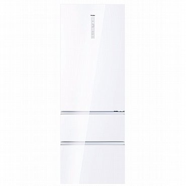 מקרר מקפיא תחתון 3 דלתות - 681 ליטר Haier האייר דגם HTW7720DNG זכוכית לבנה מקרר מקפיא תחתון 3 דלתות - 681 ליטר Haier האייר דגם HTW7720DNG זכוכית לבנה