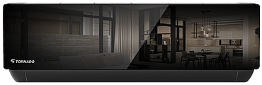 מזגן עילי 1.25 כ"ס TORNADO טורנדו דגם SMART-INV-16 X WIFI Black EU צבע שחור מזגן עילי 1.25 כ"ס TORNADO טורנדו דגם SMART-INV-16 X WIFI Black EU צבע שחור