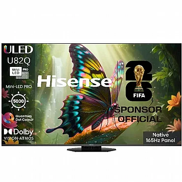 מסך טלוויזיה "75 Mini LED PRO 4K Smart TV הייסנס HISENSE דגם 75U82Q מסך טלוויזיה "75 Mini LED PRO 4K Smart TV הייסנס HISENSE דגם 75U82Q