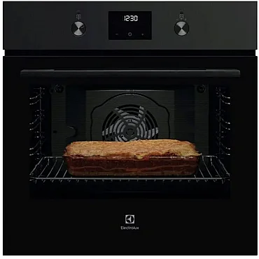 תנור בנוי רב תכליתי 71 ליטר דגם Electrolux EOH5222G אלקטרולוקס שחור פחם בשילוב זכוכית שחורה תנור בנוי רב תכליתי 71 ליטר דגם Electrolux EOH5222G אלקטרולוקס שחור פחם בשילוב זכוכית שחורה