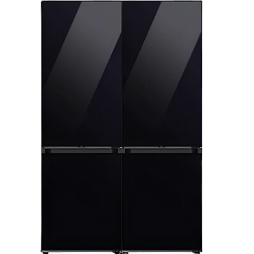 מקרר 4 דלתות קו אפס 120 ס"מ 688 ליטר Samsung סמסונג דגם Bespoke RB35C6225 שחור מקרר 4 דלתות קו אפס 120 ס"מ 688 ליטר Samsung סמסונג דגם Bespoke RB35C6225 שחור