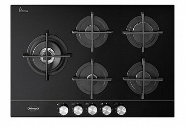 כיריים גז 5 להבות 75 ס"מ Delonghi דלונגי דגם DGH4175GN תוצרת איטליה - זכוכית שחורה אחריות ע"י היבואן הרשמי כיריים גז 5 להבות 75 ס"מ Delonghi דלונגי דגם DGH4175GN תוצרת איטליה - זכוכית שחורה אחריות ע"י היבואן הרשמי