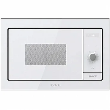 מיקרוגל אינטגרלי משולב גריל 23 ליטר Gorenje גורניה דגם BM235G1SYW זכוכית לבנה מיקרוגל אינטגרלי משולב גריל 23 ליטר Gorenje גורניה דגם BM235G1SYW זכוכית לבנה