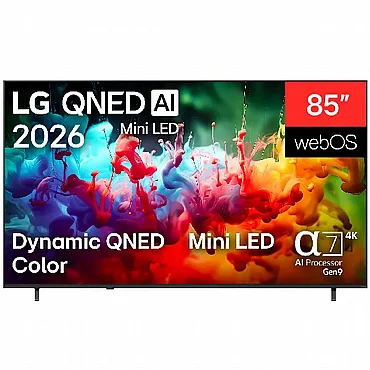 טלוויזיה 85" 4K AI MiniLED אל גי דגם LG 85QNED70B6T טלוויזיה 85" 4K AI MiniLED אל גי דגם LG 85QNED70B6T