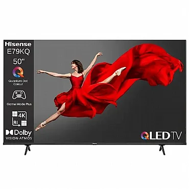 טלוויזיה 50" Hisense QLED 4K UHD הייסנס דגם 50E79KQ טלוויזיה 50" Hisense QLED 4K UHD הייסנס דגם 50E79KQ