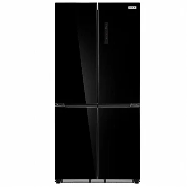 מקרר 4 דלתות 544 ליטר קו אפס FRIGIDAIRE פריג'ידר דגם FQF620GBG זכוכית שחורה מקרר 4 דלתות 544 ליטר קו אפס FRIGIDAIRE פריג'ידר דגם FQF620GBG זכוכית שחורה